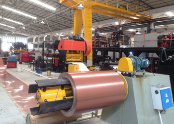 铝瓦楞板生车间